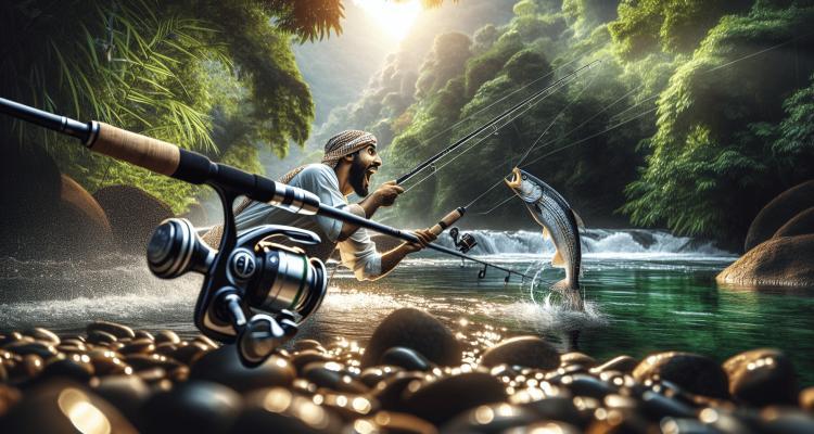 Zu sehen ist Bild 1 zum Beitrag mit dem Thema: Mitchell Adventure 2 Spinnrute