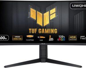 Zu sehen ist Bild 1 zum Beitrag mit dem Thema: ASUS TUF Gaming VG34VQEL1A 34 Zoll UWQHD Curved Monitor