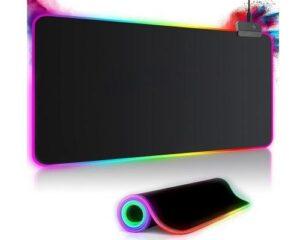 Zu sehen ist Bild 1 zum Beitrag mit dem Thema: Gaming Mauspad RGB Mousepad 800x300mm XXL