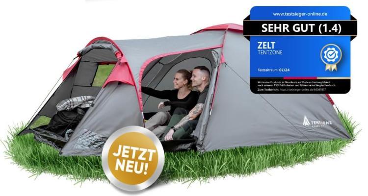 Zu sehen ist Bild 1 zum Beitrag mit dem Thema: TENTZONE Dome01 Campingzelt