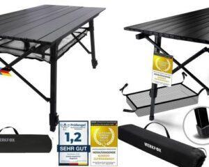 Zu sehen ist Bild 1 zum Beitrag mit dem Thema: Werkfox Camping-Tisch Klapptisch
