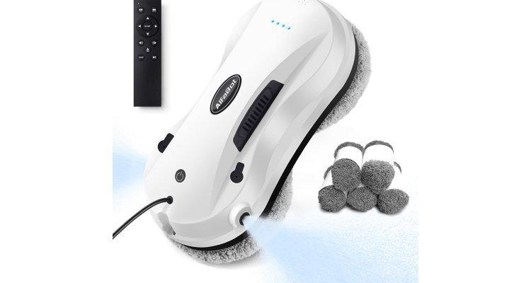 Zu sehen ist Bild 1 zum Beitrag mit dem Thema: AlfaBot X7 Fensterreinigungsroboter